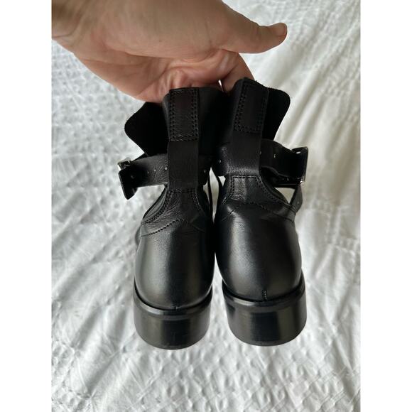 Allsaints Carla Leather Buckle Boot - Picture 13 of 16